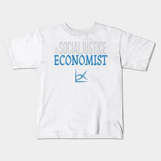 #SocialJustice Economist - Hashtag for the Resistance Kids T-Shirt